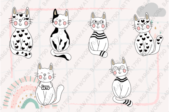 Kawai Cat Funny: Creative Design Assets
