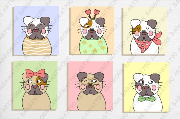 Kawai Pug Dog: A Versatile Digital Asset for Modern Creative Projects