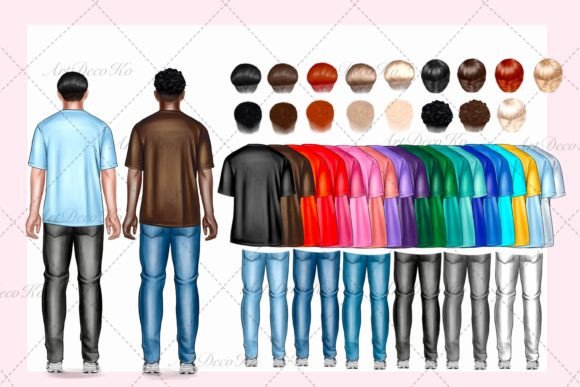 Man s Back DIY Clipart: A Designer's Guide