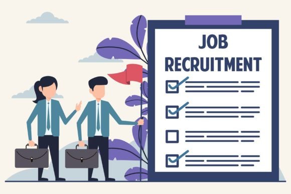 Mastering the Visual Narrative: The Power of a Job Recruitment Process Illustration