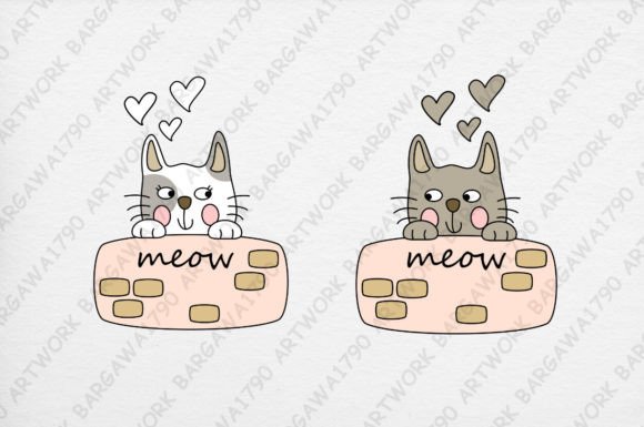 Meow Cute Cat: A Versatile Design Resource for Modern Creators