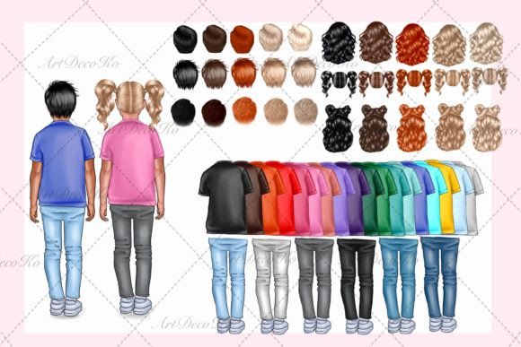 Unlocking Creative Potential with Children s Backs DIY Clipart