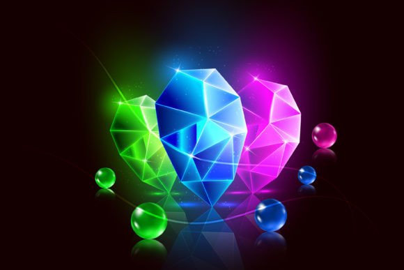 Vector 3d Luxury Gems Illustrations: Elevating Design with Premium Visual Assets